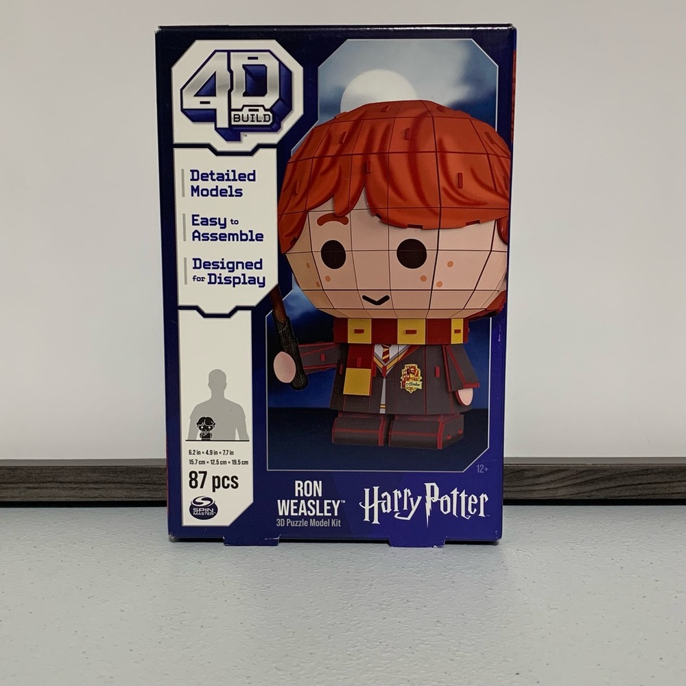 4D Build x Harry Potter Ron Weasley 3D Puzzle Model-New